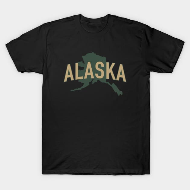 Alaska State T-Shirt by Novel_Designs